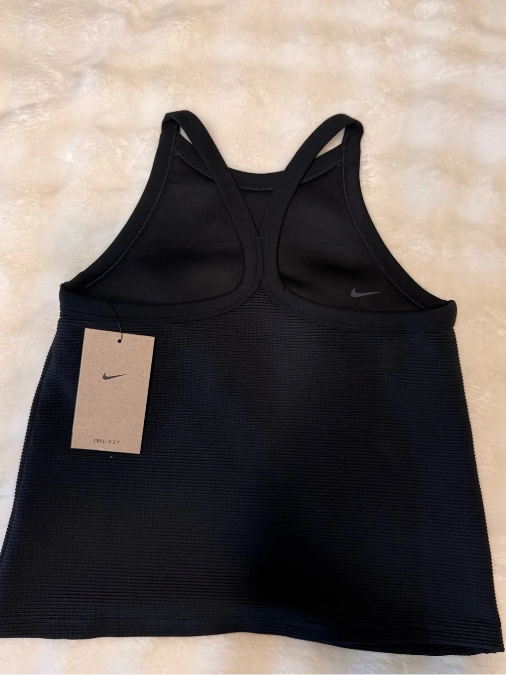 Nike Black Tank Top YL NWT